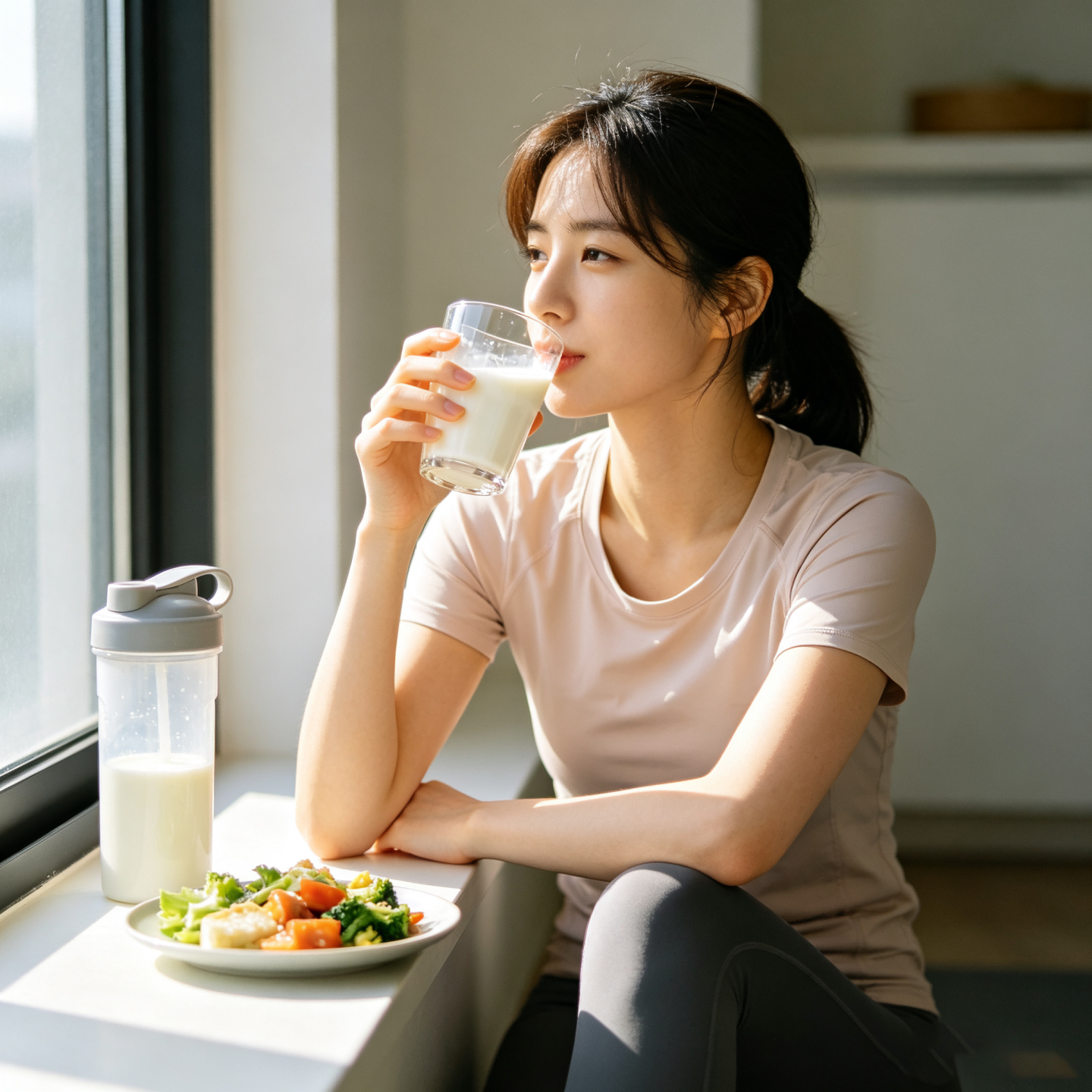 The function and action of milk